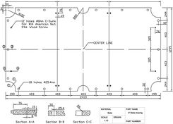 Zdjęcie Płyta łupek brazylijski pool bilard 8ft 3-cz 25mm - Pyskowice