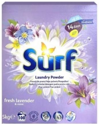 Surf Proszek Do Prania Uniwersalny Fresh Lavender & Mint 5Kg