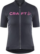Zdjęcie Damska Koszulka Kolarska Craft Essence L Czarny - Dębno