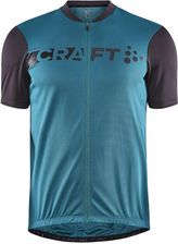Zdjęcie Męska Koszulka Kolarska Craft Core Endur Logo M Niebieski/Czarny - Libiąż