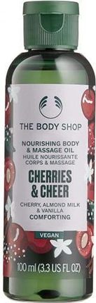 The Body Shop Cherries Cheer Olejek Do Masażu Ciała 100 ml