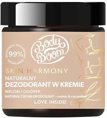Body Boom Skin Harmony Naturalny Dezodorant W Kremie Melon I Ogórek 75 g