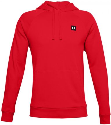 Męska bluza Under Armour Rival Fleece Hoodie (2022) Wielkość: XL / Kolor: czerwony