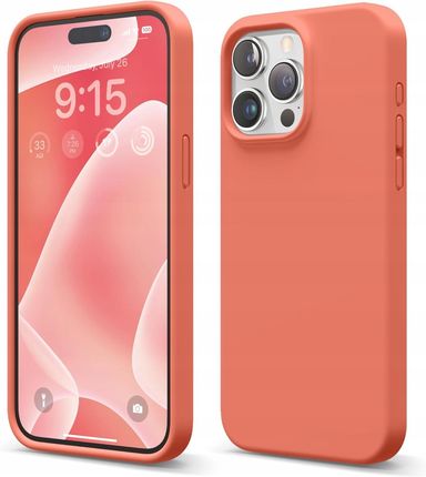 Elago Silikonowe Etui Premium Do Iphone'A 15 Pro Max Pomelo W Kolorze Różowym