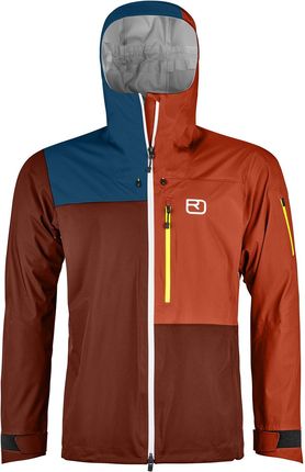 Kurtka męska Ortovox 3L Ortler Jacket M Wielkość: XL / Kolor: pomarańczowy