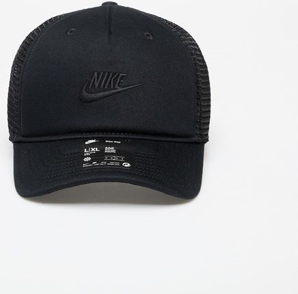 Nike Rise Cap Structured Trucker Cap Black/ Black/ Black