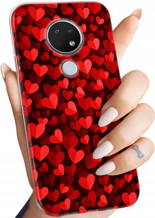 Hello Case Etui Do Nokia 6.2 7.2 Walentynki Miłość Serce Obudowa Pokrowiec