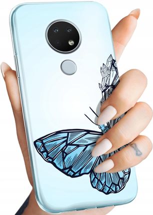 Hello Case Etui Do Nokia 6.2 7.2 Motyle Butterfly Barwne Obudowa Pokrowiec