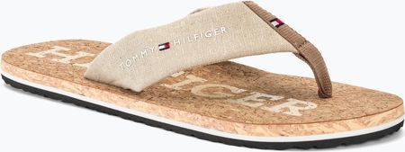 Japonki męskie Tommy Hilfiger Cork Beach Sandal beige | WYSYŁKA W 24H | 30 DNI NA ZWROT