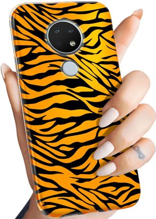 Hello Case Etui Do Nokia 6.2 7.2 Tygrys Tygryesk Tiger Obudowa Pokrowiec Case