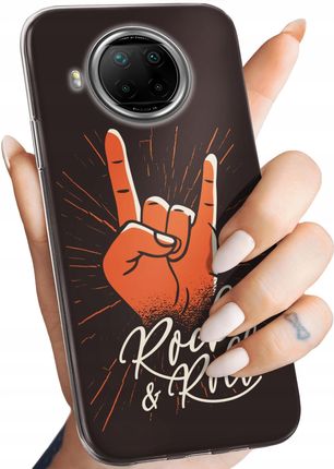 Hello Case Etui Do Xiaomi Redmi Note 9T Pro 5G Rockowe Rock Rock And Roll Gitara