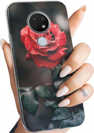 Hello Case Etui Do Nokia 6.2 7.2 Róża Z Różą Rose Obudowa Pokrowiec Case