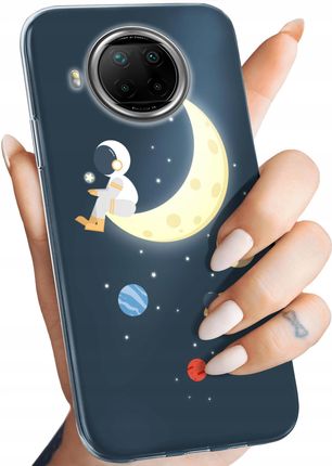 Hello Case Etui Do Xiaomi Redmi Note 9T Pro 5G Księżyc Gwiazdy Kosmos Planety