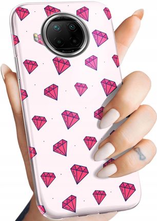 Hello Case Etui Do Xiaomi Redmi Note 9T Pro 5G Cyrkonie Diamenty Kryształy Case