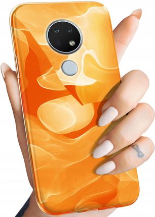 Hello Case Etui Do Nokia 6.2 7.2 Pomarańczowe Pomarańcze Orange Obudowa Case