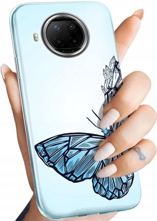 Hello Case Etui Do Xiaomi Redmi Note 9T Pro 5G Motyle Butterfly Barwne Obudowa