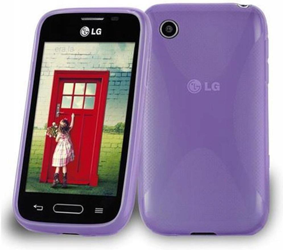 CADORABO Custodia In Silicone TPU Cover Flessibile CUSTODIA Per L40 Rosso Cremisi 76959794