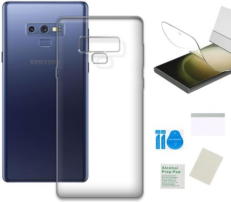 Martech Etui Silikonowe 1Mm Do Samsung Galaxy Note 9 Case Folia Ochronna Na Ekran