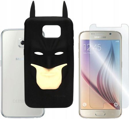 Gsm Hurt Etui Do Samsung Galaxy S6 Case Obudowa Pokrowiec Nakładka 3D Bat I Szkło