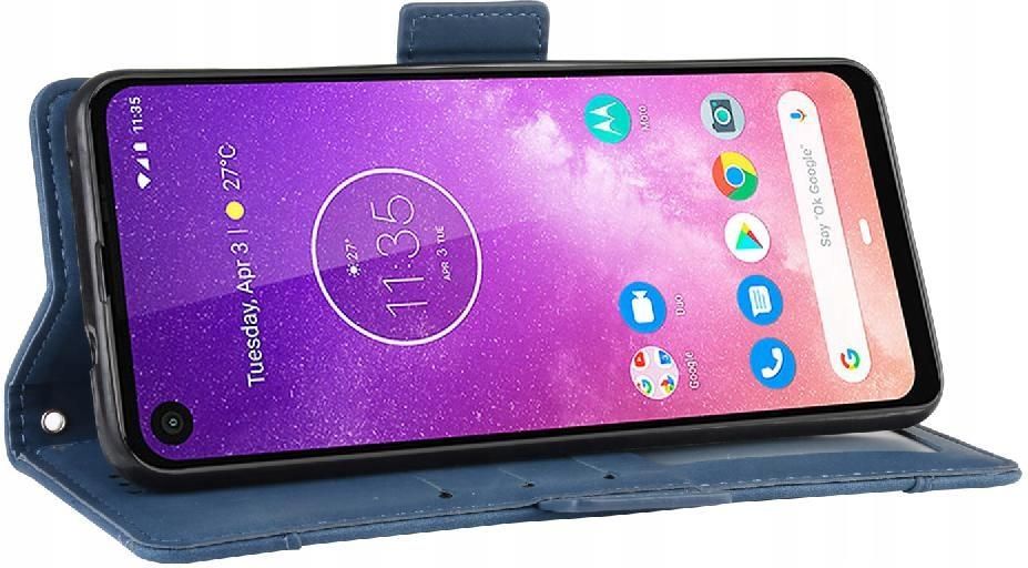 Coque Motorola Moto One Vision Aroepurt – Paillettes Dorées, Protection D'écran Incluse, Anneau Rotatif