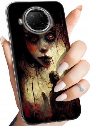 Hello Case Etui Do Xiaomi Redmi Note 9T Pro 5G Halloween Zombie Dynie Czaszki