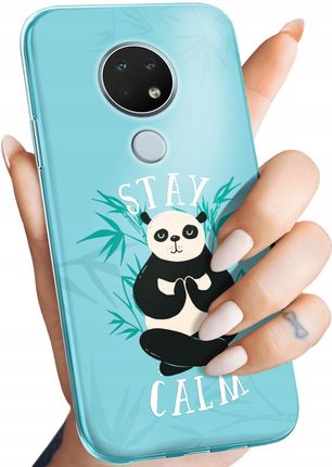 Hello Case Etui Do Nokia 6.2 7.2 Panda Bambus Pandy Obudowa Pokrowiec Case