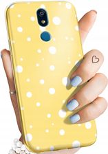 Hello Case Etui Do Lg K40 Kropki Grochy Bokeh Dots Obudowa Pokrowiec Case