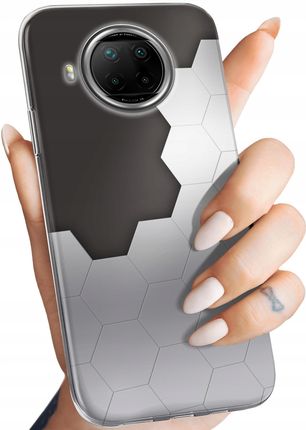 Hello Case Etui Do Xiaomi Redmi Note 9T Pro 5G Szare Metallic Grey Obudowa Case