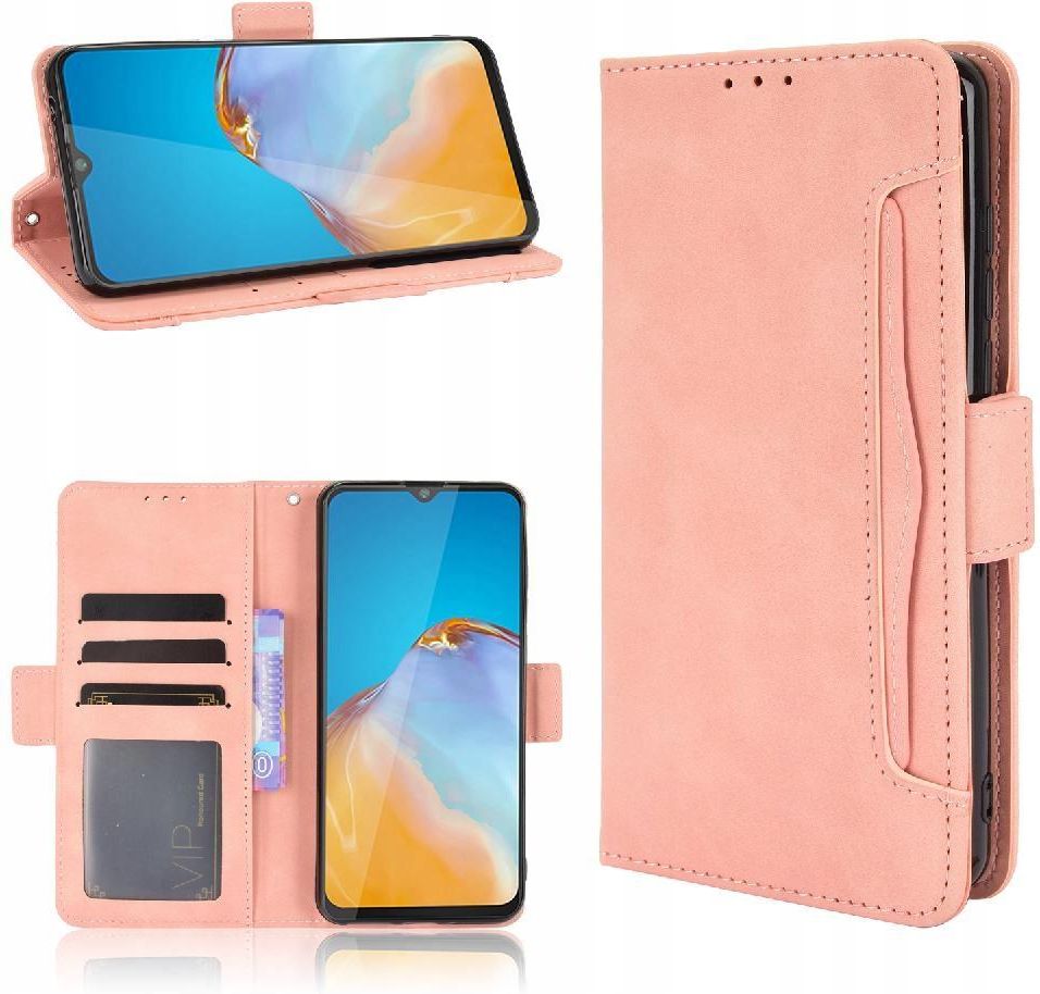 Lankashin Custodia Portafoglio In Vera Pelle Per Cubot Note 20 E Note 20 PRO 6.5 – Con Slot Per Tessere E Chiusura Magnetica – Nero - 5