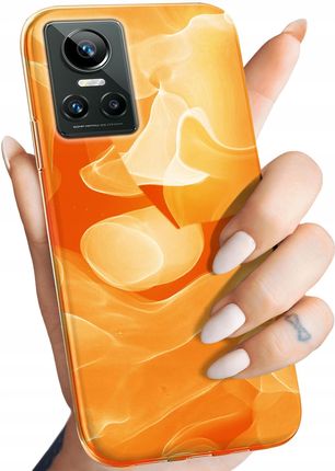 Hello Case Etui Do Realme Gt Neo 3 Pomarańczowe Pomarańcze Orange Obudowa Case
