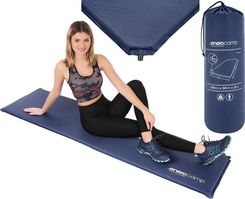 Zdjęcie MATA SAMOPOMPUJĄCA TURYSTYCZNA MATERAC 180X50X3CM GRANATOWA - Ryn