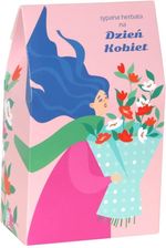 Herbata na Dzień Kobiet - zestaw prezentowy z herbatami 10 * 5g. Wyjątkowy prezent upominek dla niej mamy koleżanki przyjaciółki dziewczyny kobiety