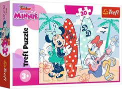 Zdjęcie Trefl Puzzle Disney 30el. Kolorowa Minnie 18302 - Mikołajki