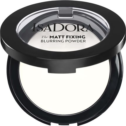 Isadora Matt Fixing Blurring Powder Transparentny Puder Matujący Nadający Doskonały Wygląd Odcień 10 Translucent 9