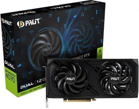 Palit GeForce RTX 4070 DUAL 12GB GDDR6X (NED4070019K91047D)
