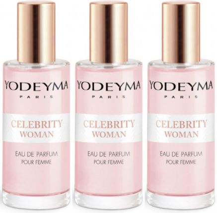 Yodeyma Celebrity Woman Woda Perfumowana Dla Kobiet 15ml x3szt