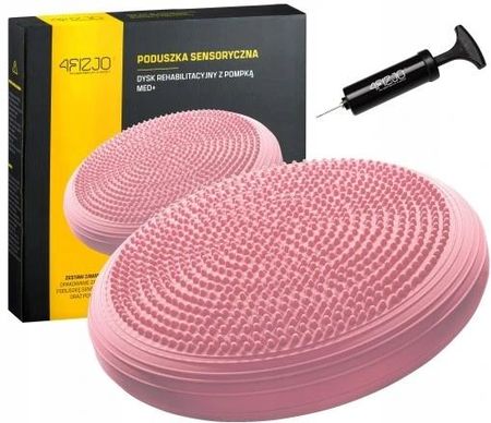 4Fizjo Poduszka Sensoryczna Dysk Beret Premium Med+ Różowa