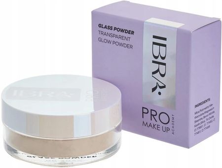Ibra Rozświetlający Puder Transparentny Glass Powder Pro Makeup Academy