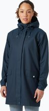 Helly Hansen Płaszcz Przeciwdeszczowy Damski Moss Rain Coat Navy