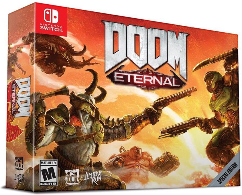 DOOM ETERNAL Nintendo Switch 限定版 Gra Nintendo Switch DOOM Eternal Special Edition (Gra NS