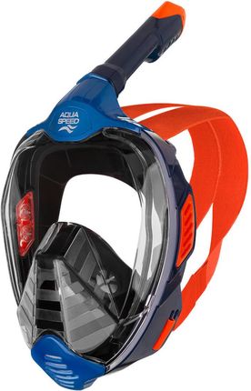Aqua Speed Maska do nurkowania pełnotwarzowa z rurką Aqua-Speed Veifa ZX