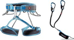 Zdjęcie Ocún Zestaw Ferratowy Via Ferrata Twist Tech Captur Pro Swivel Set Xs M Niebieski Szary - Słupsk