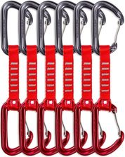 Zdjęcie Ocún Zestaw Ekspresów Hawk Qd Wire Eco Pes 16Mm 10 Cm 6 Pack Czerwony - Piaski