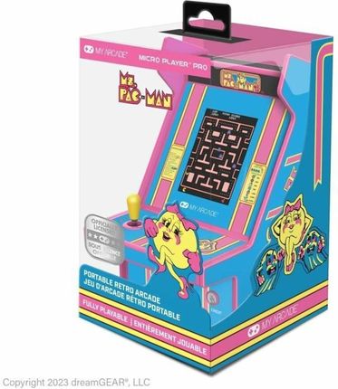 My Arcade Micro Player Pro - Ms. Pac-Man Retro Games Niebieski S7194554