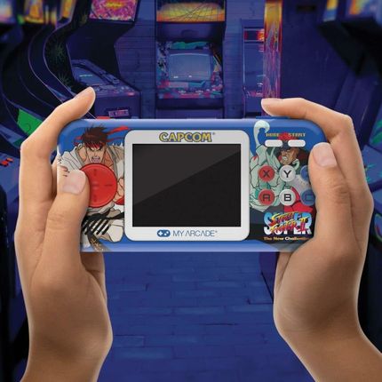 My Arcade Pocket Player Pro - Super Street Fighter II Retro Games DGUNL4187 - zdjęcie 2