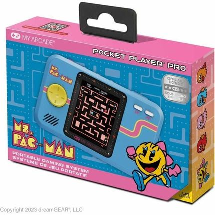 My Arcade Pocket Player PRO - Ms. Pac-Man Retro Games Niebieski S7194555