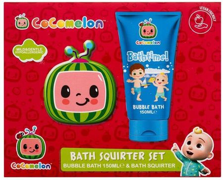 Cocomelon Bath Squirter Duo Set Zestaw Płyn Do Kąpieli Bathtime! Bubble 150Ml + Zabawka Wanny Dla Dzieci