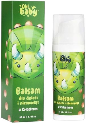 Aqi-Pharm Oh! Baby Balsam Dla Dzieci I Niemowląt Z Colostrum Dino 50Ml