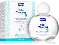 Zdjęcie Chicco Baby Moments Sweet Perfumed Water Woda Perfumowana Dla Dzieci Od Urodzenia 100Ml - Międzyrzecz
