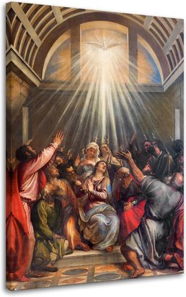 Feeby Obraz Zesłanie Ducha Świętego Tycjan Wenecja 70X100